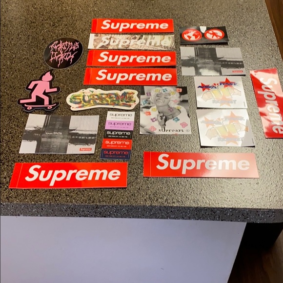 Supreme/Cactus Jack sticker pack - Picture 2 of 5